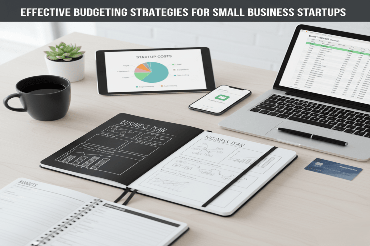 Effective Budgeting Strategies for Small Business Startups cover