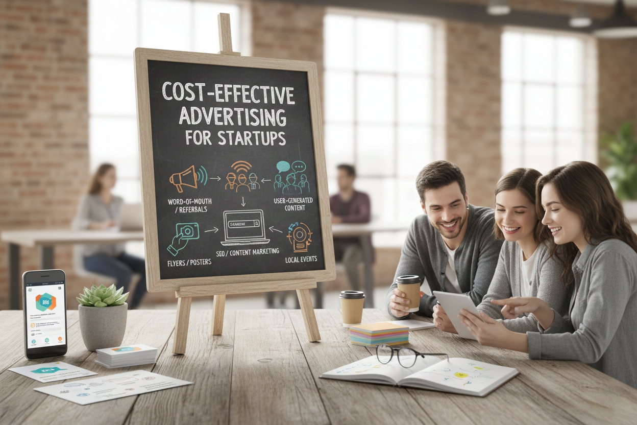 Cost-Effective Advertising Methods for Startups cover