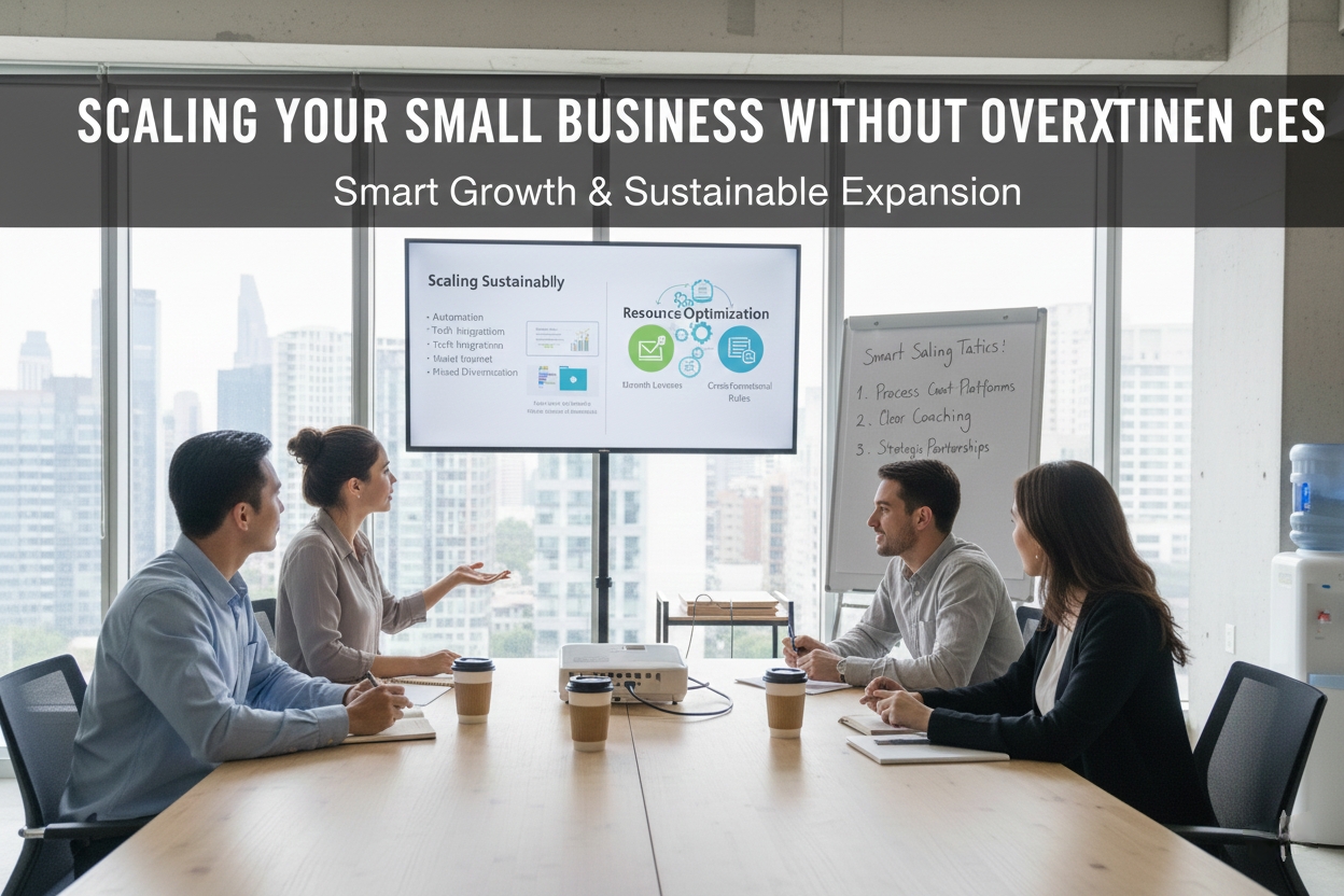 Scaling Your Small Business Without Overextending Resources cover