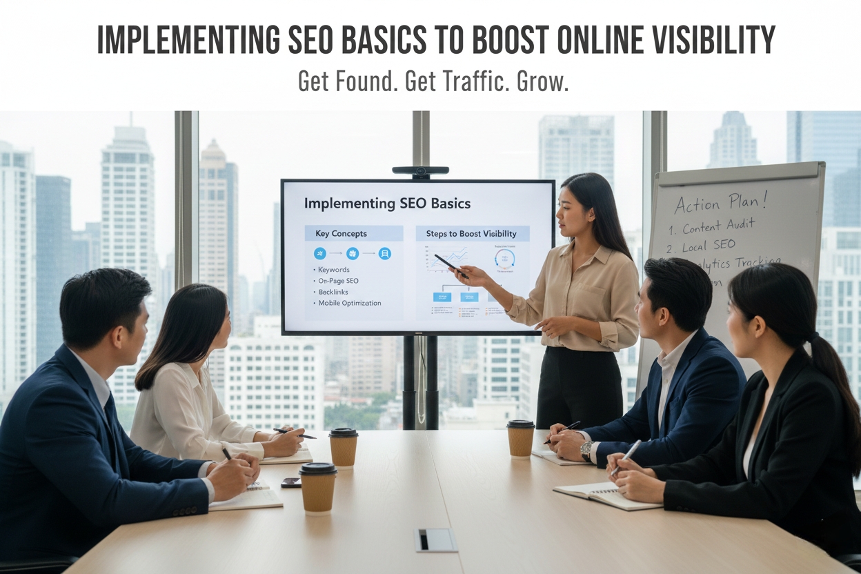 Implementing SEO Basics to Boost Online Visibility cover