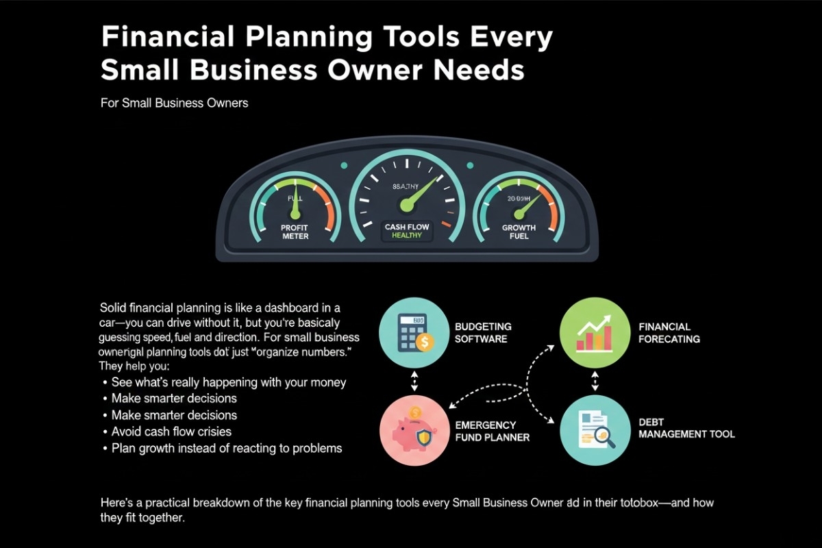Financial Planning Tools Every Small Business Owner Needs cover