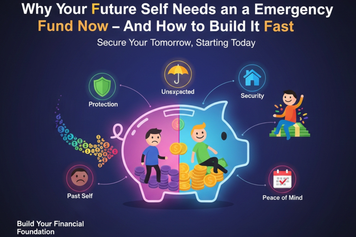 Why Your Future Self Needs an Emergency Fund Now – And How to Build It Fast cover
