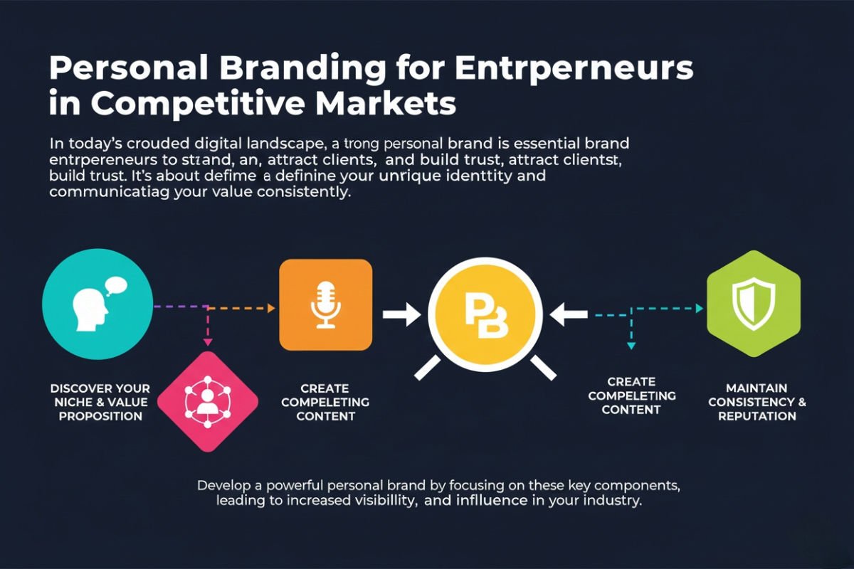 Personal Branding for Entrepreneurs in Competitive Markets cover