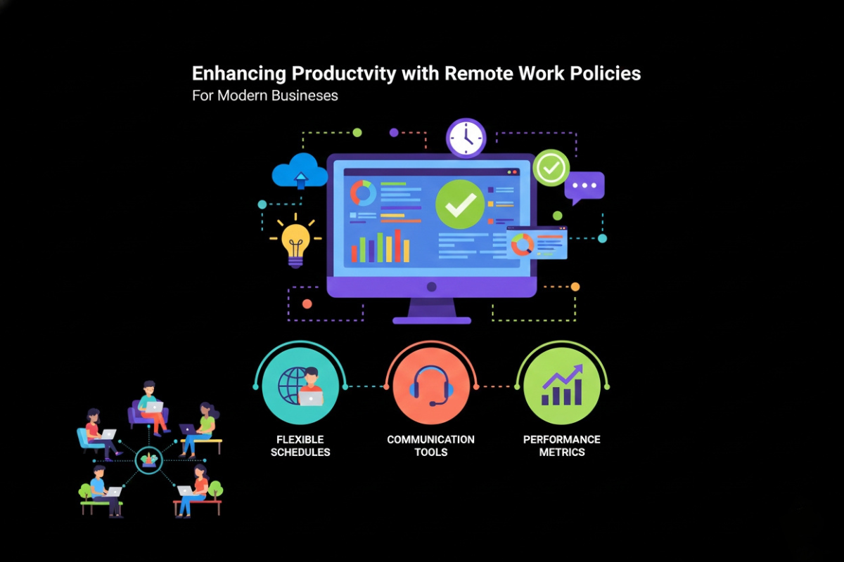 Enhancing Productivity with Remote Work Policies cover
