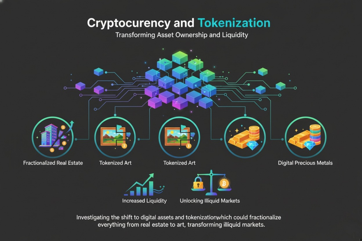 Cryptocurrency and Tokenization: Transforming Asset Ownership and Liquidity cover