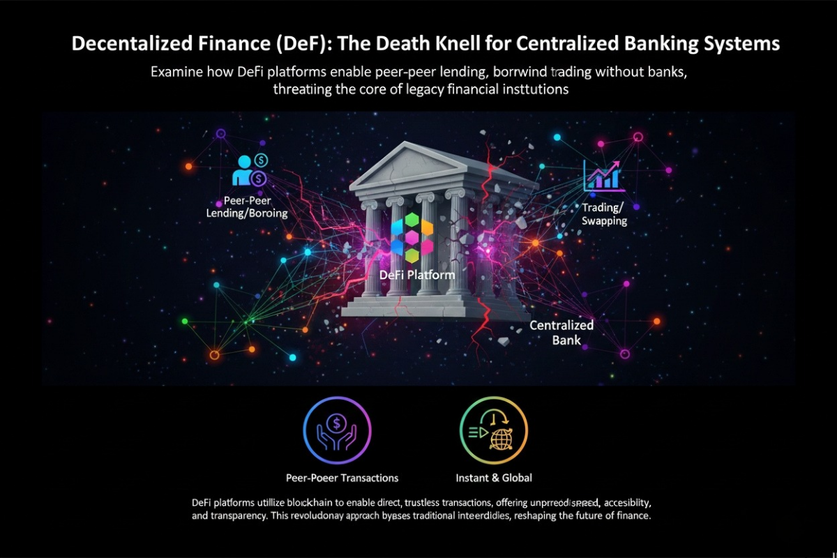 Decentralized Finance (DeFi): The Death Knell for Centralized Banking Systems cover