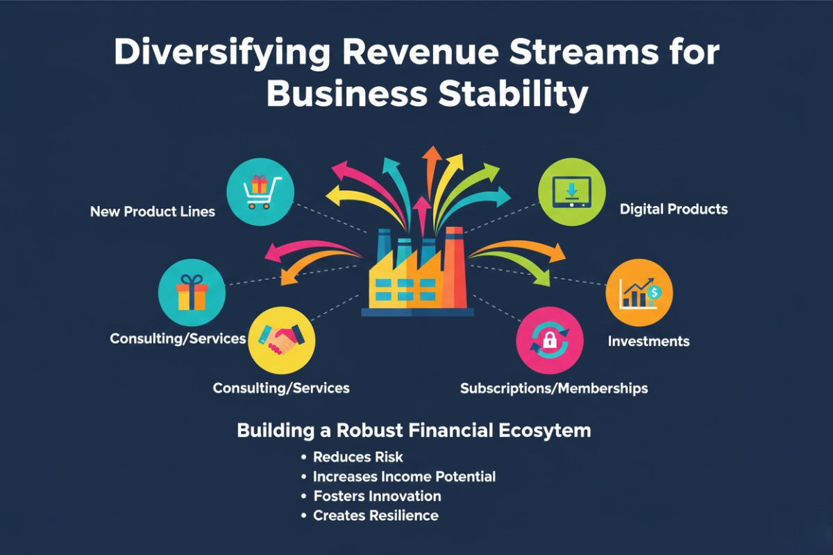Diversifying Revenue Streams for Business Stability cover