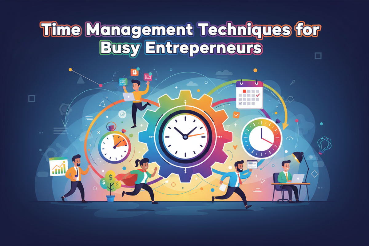Time Management Techniques for Busy Entrepreneurs cover