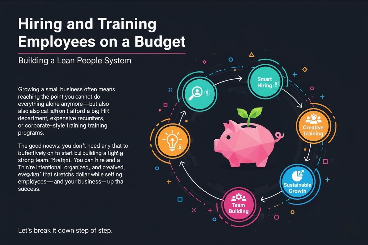 Hiring and Training Employees on a Budget cover
