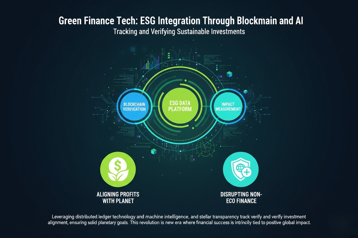Green Finance Tech: ESG Integration Through Blockchain and AI cover