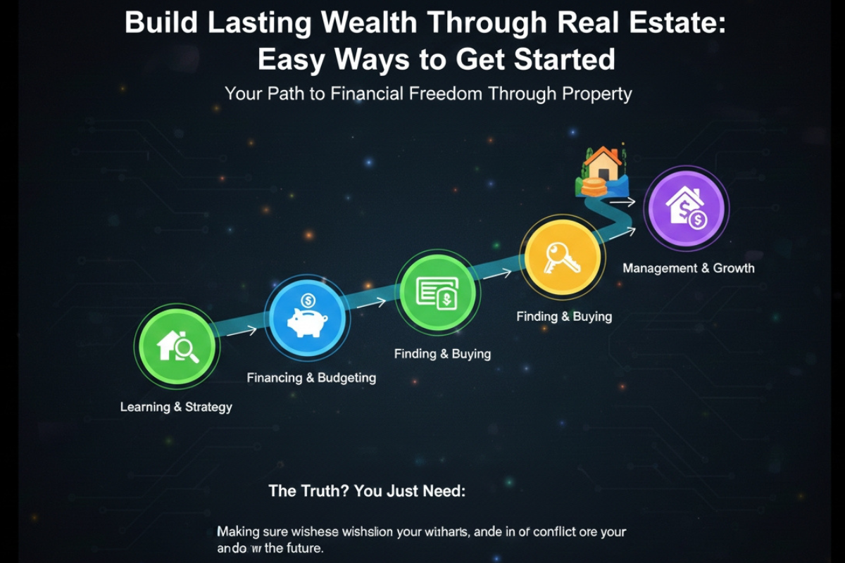 Build Lasting Wealth Through Real Estate: Easy Ways to Get Started cover