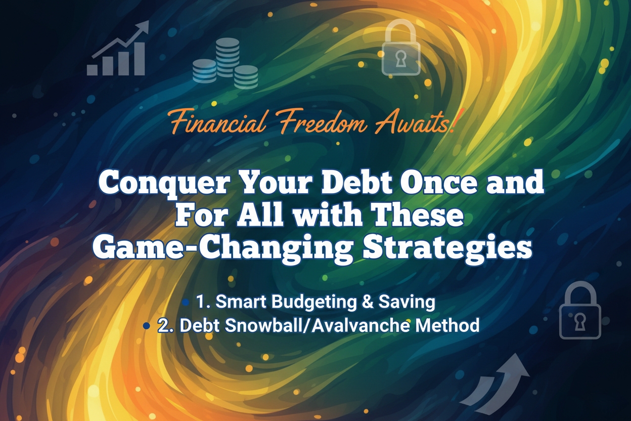 Conquer Your Debt Once and For All with These Game-Changing Strategies cover